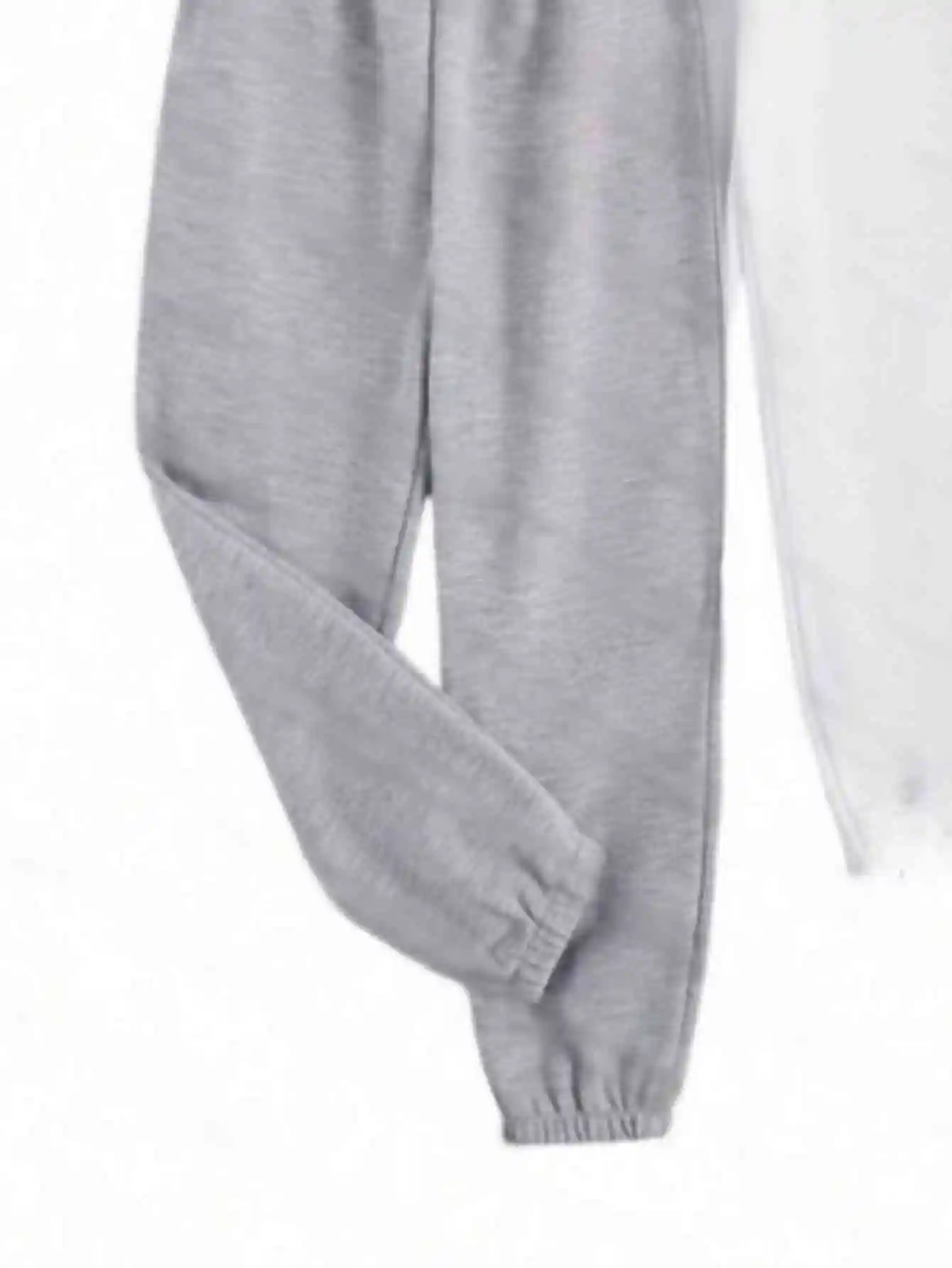 California-style classic sweatpants comfortable and casual three-pair gray/white/black