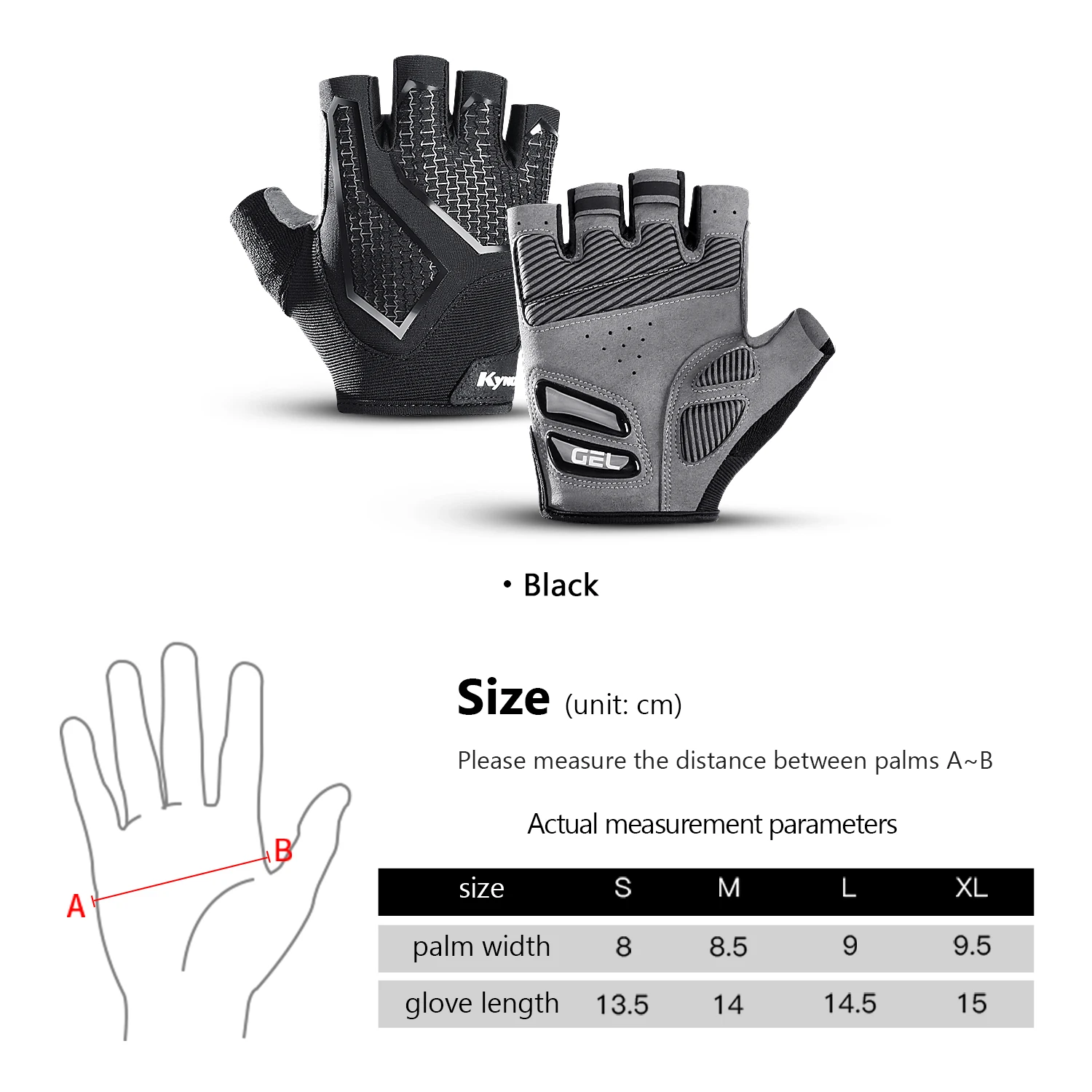 Kyncilor Cycling Gloves Thermal Silicone Gel SBR Half Finger Bike Gloves Resistance Shockproof Sport Gloves