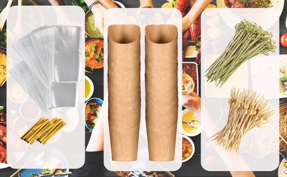 Disposable Brown Paper Appetizer Cups