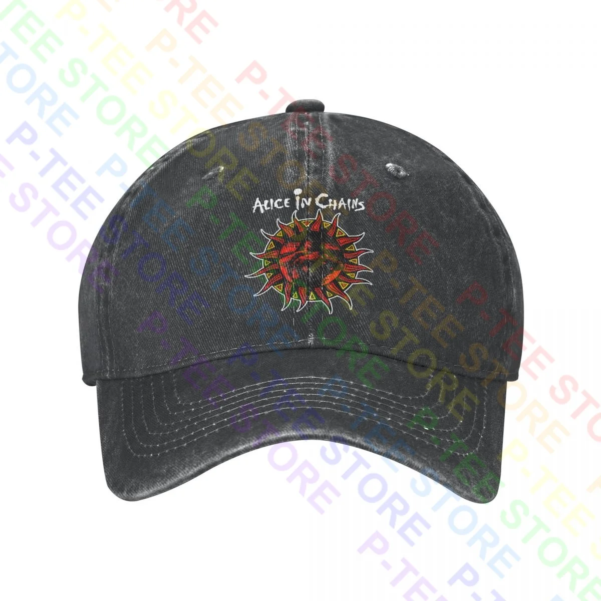 Alice In Catene 90 Berretto Da Baseball In Denim Lavato Cappelli Trucker Design Best Seller