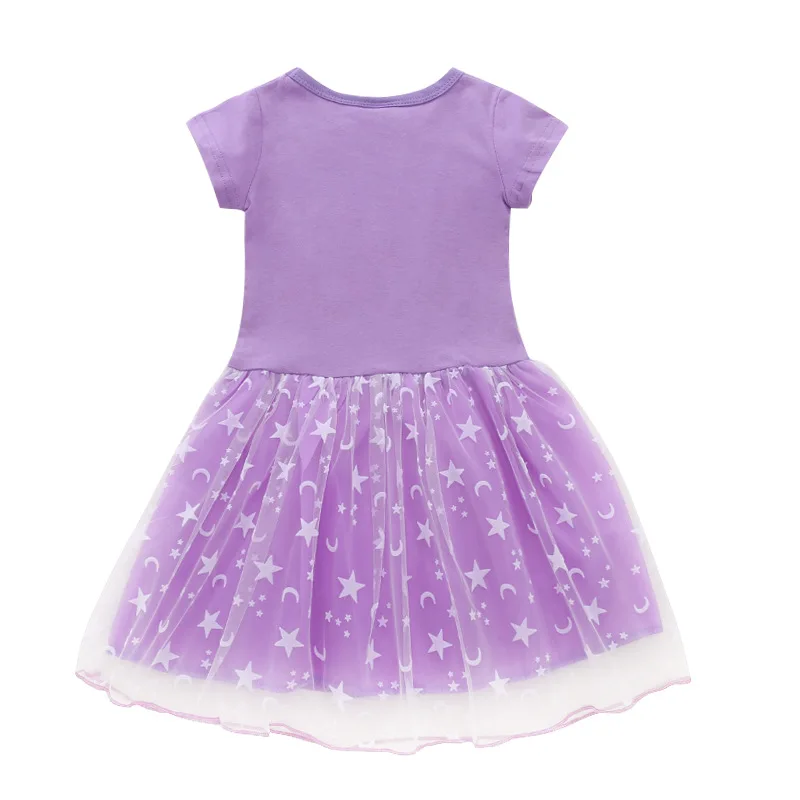 Girls Dress Princess Costume Kids Clothes Summer Dora Birthday Party