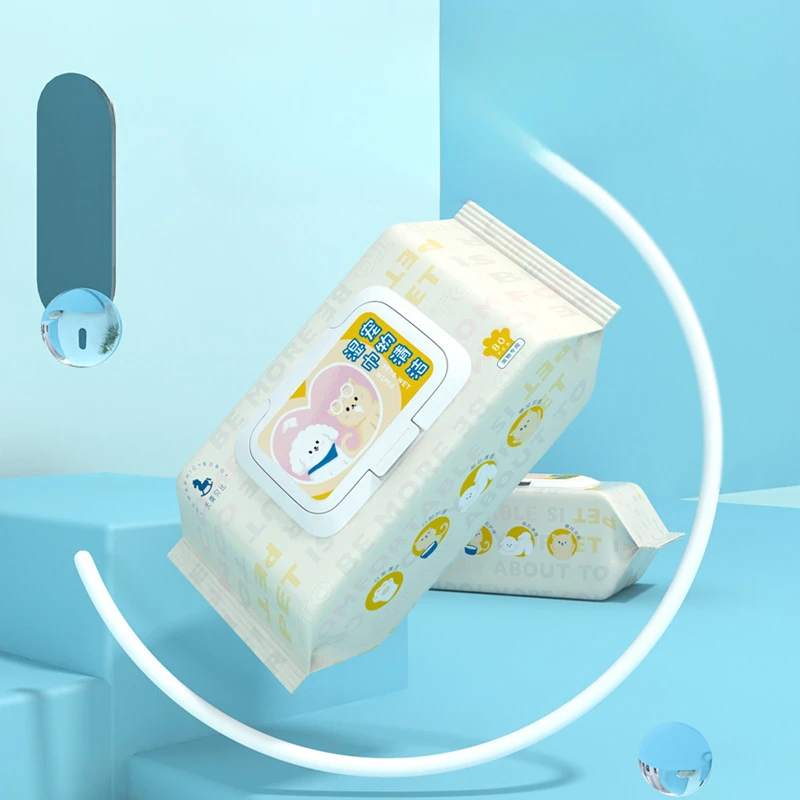 Pet Wipes for Cats and Dogs: Wipe Tear Stains, Clean Body Parts, Wash Without Water, Deodorize and Clean Wet Wipes
