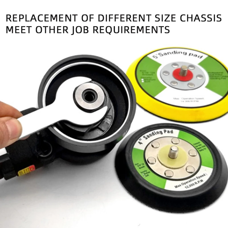 Angle Grinder Car Polisher Mini Pneumatic Angle Sander Grinding Mach Polishing Machine 3 inch Air Sanding Angle Tools