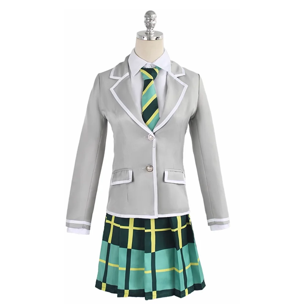 

Костюмы для косплея унисекс из аниме, косплей-костюм Такамацу Мори, костюм, униформа для студентов, платье, Индивидуальный размер