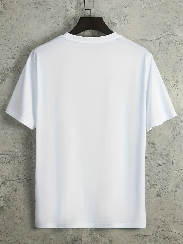 True Letter Pattern Men's Sportswear Top