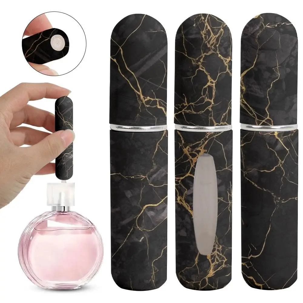 Portable 5ml Mini Perfume Bottle Refillable Leak-proof Empty Cosmetic Containers Perfume Dispensing Bottles Travel