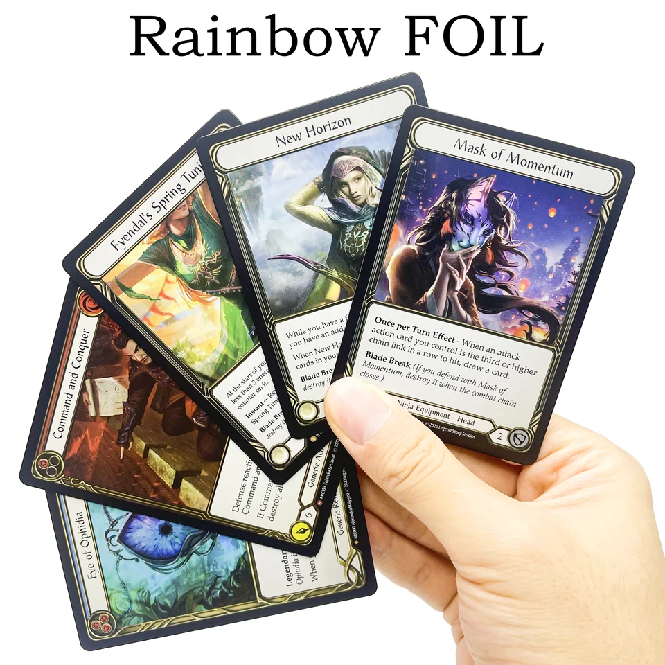 FAB Rainbow FOIL Proxy Cards New Horizon Eye of Ophidia Command