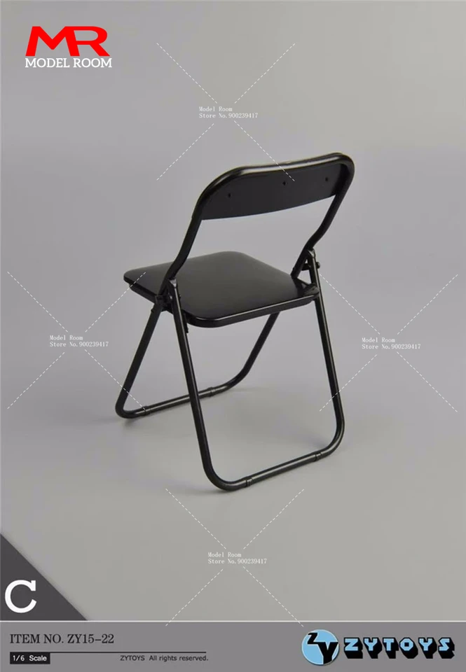 Zytoys-折りたたみ椅子モデル兵士,シーンアクセサリー,小道具
