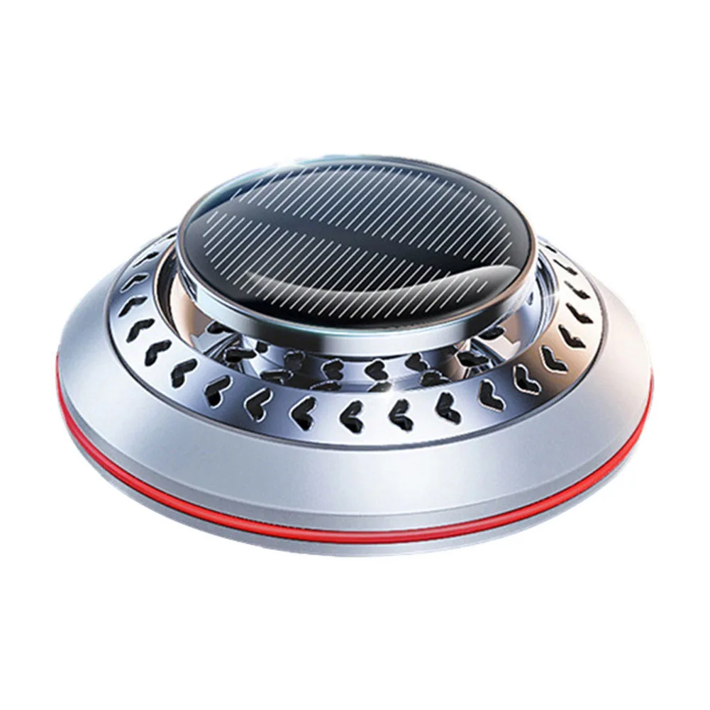 

Solar Turbine Rotating Humidify Car Electromagnetic Deicer Snow Removal Tool Aluminum Alloy Aromatherapy For Gift