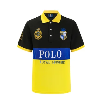 New Oversized Men's Polo Shirt Classic Great Desingers Royal Leisure Button Collar T-shirt Golf Plus Size XS-7XL Male Clothing 4