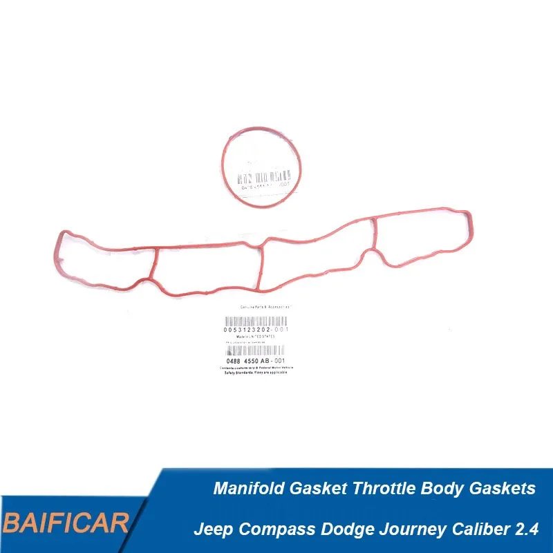 Intake Manifold Gasket Throttle Body Gaskets 4884550AB,04884551AA for Jeep Compass Dodge Journey Caliber 2.4