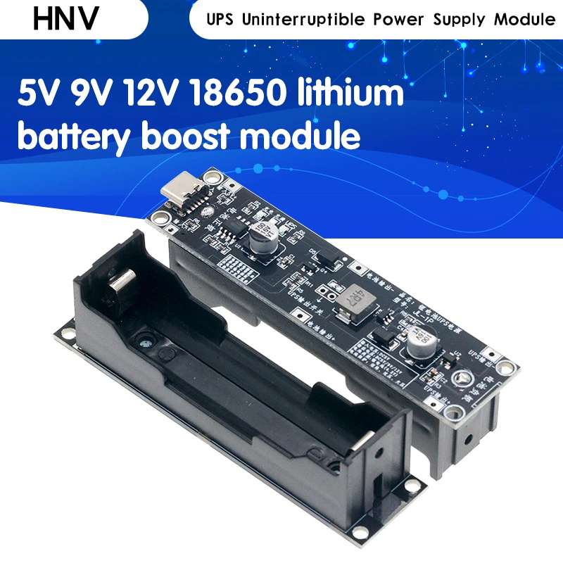 5V-9V-12V-18650-Lithium-Battery-Boost-Step-Up-Module-UPS ...