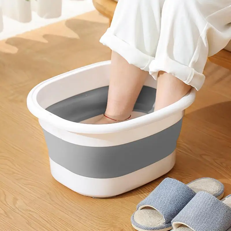 

Foot Soak Bucket Large Capacity Feet Soaking Great Convenience Revitalizing Relief Advanced Soaking Multi-Use Foot Soaking Tub