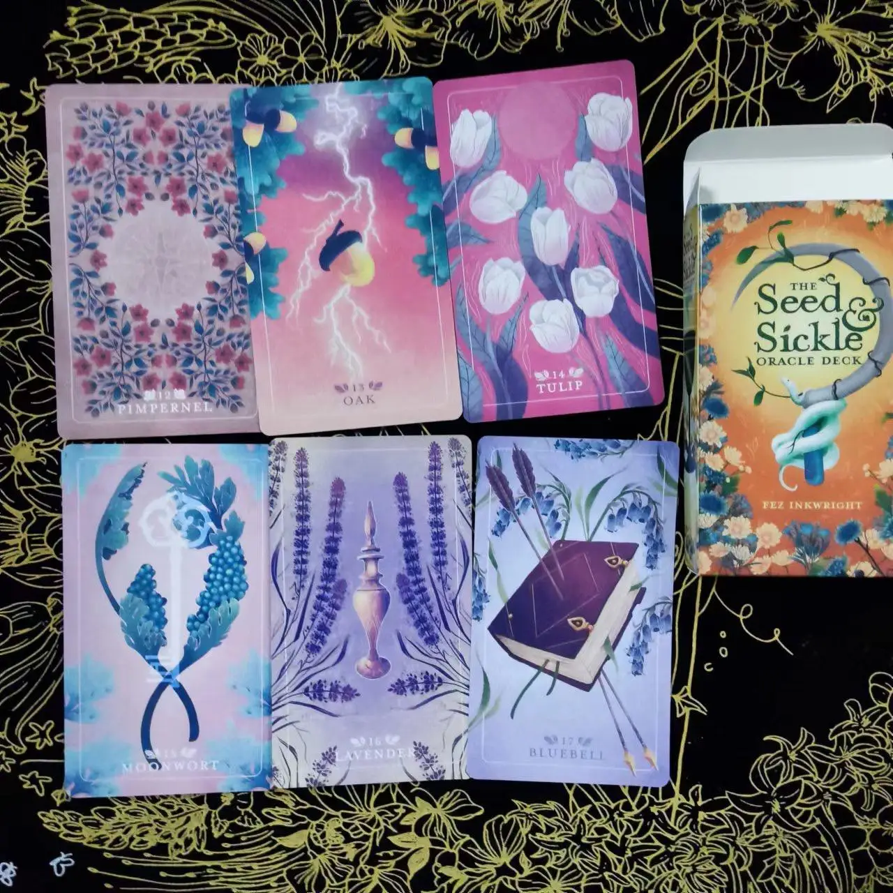 The seed and sickle oracle 12*7cm 55PCS 2