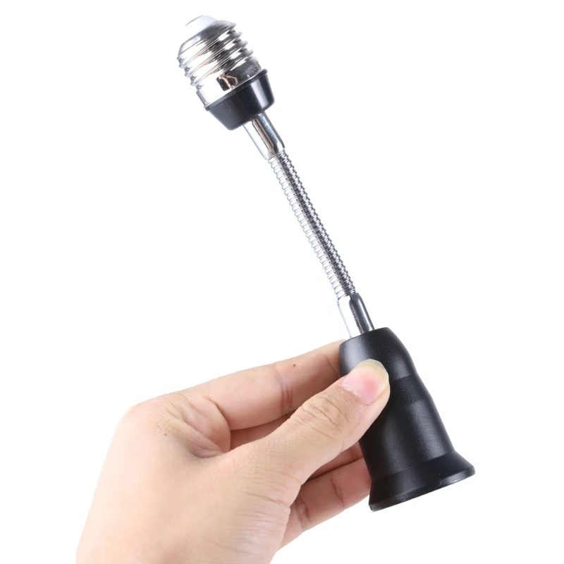 Description Picture 5 of itemE27 to E27 Extension Socket Adapter 360 Degree Rotatable Supports Up to 100W, Adjustable 19cm Length Converters