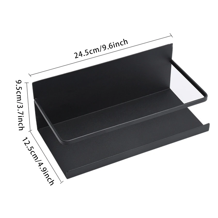 1PC magnetic refrigerator side rack Spice rack Seasoning rack Household refrigerator Magnetic shelves save kitchen space 6