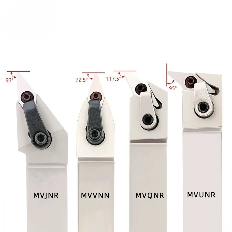 SIQICNC MVJNR MVUNR MVVNN 외부 선반 1616K 2020K VNMG 인서트 툴 홀더