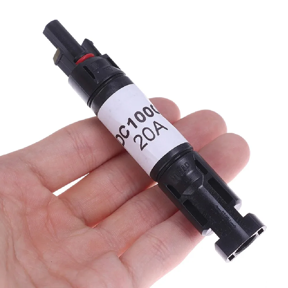 Solar Panel DC Diode 20A 30A Connector PV System Connector Blocking Diode For PV Solar Panel Parallel Connection Protection 4pcs solar panel connector cable