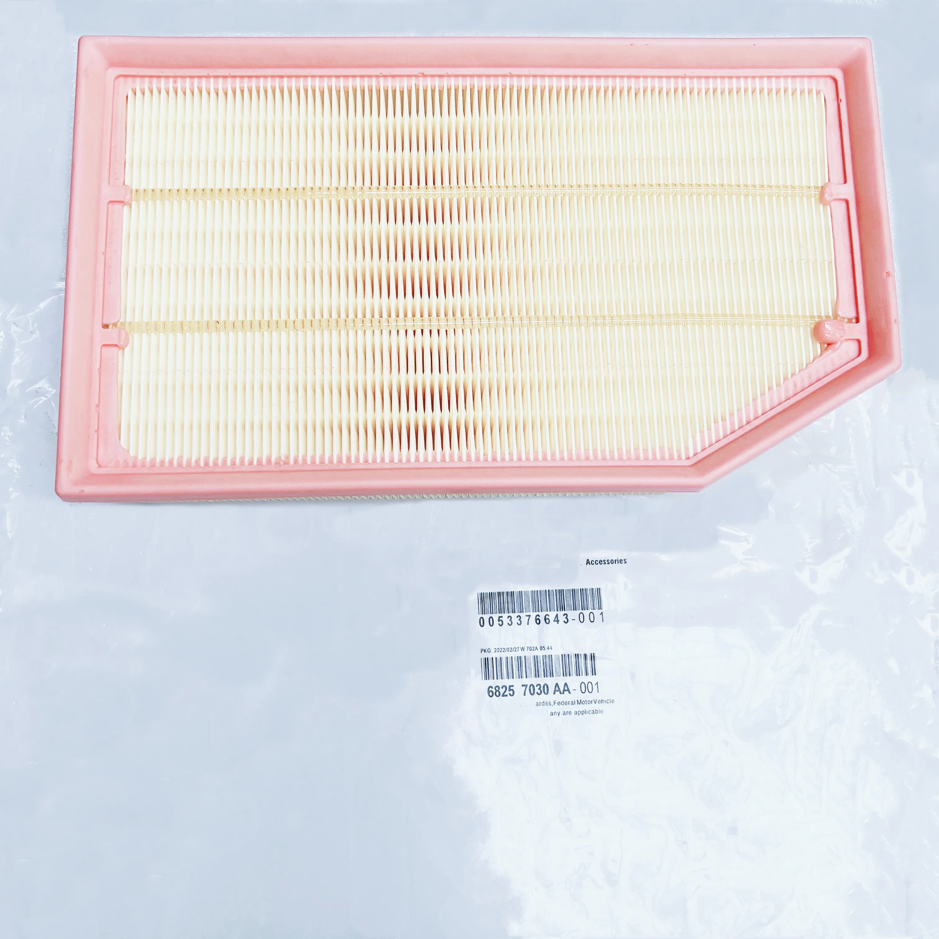Car Filter Replacement Car Air Filter：Wrangler Rubicon (JL -) Sport (JL -) 2.0T 68257030AA 68301863AA 4892339AA