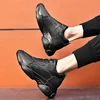 Men Invisible Height Increasing Sneakers Thick Sole Comfortable 6/8CM Elevator Casual Shoes Fashion Man Daddy Shoes Size 36-44 4
