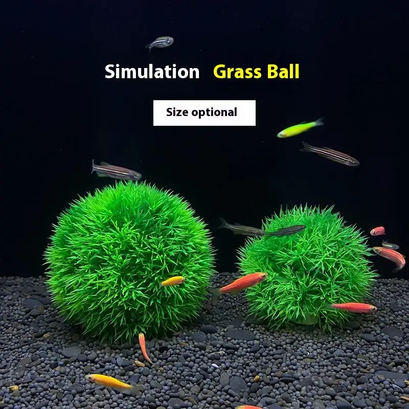 Artificial Aquarium Grass Ball 2