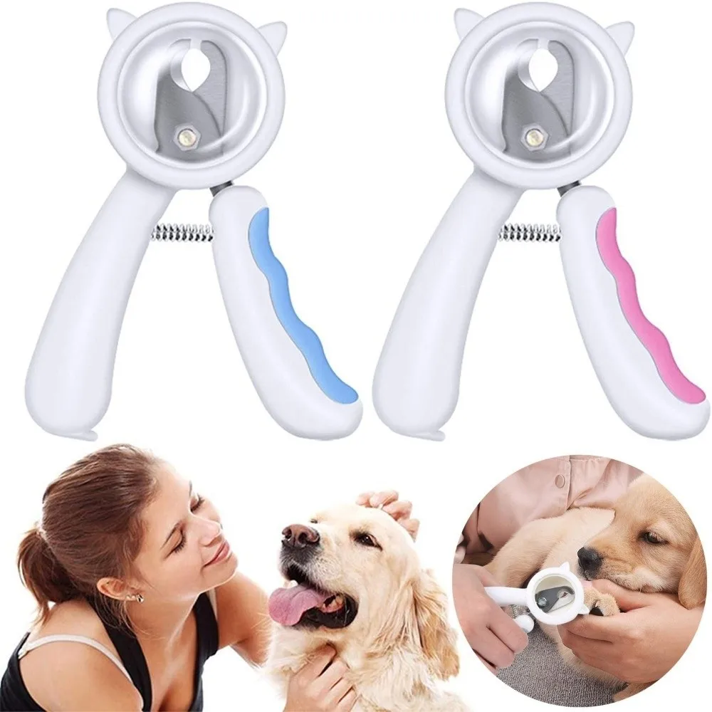 Stainless Steel Pet Nail Clipper for Dogs Cats