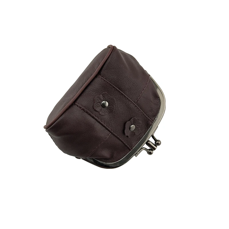 BELLO TUTTI New Leather Coin Purse Women Small Wallets Original Genuine Sheepskin Change Purse Card Holder Coin Wallet