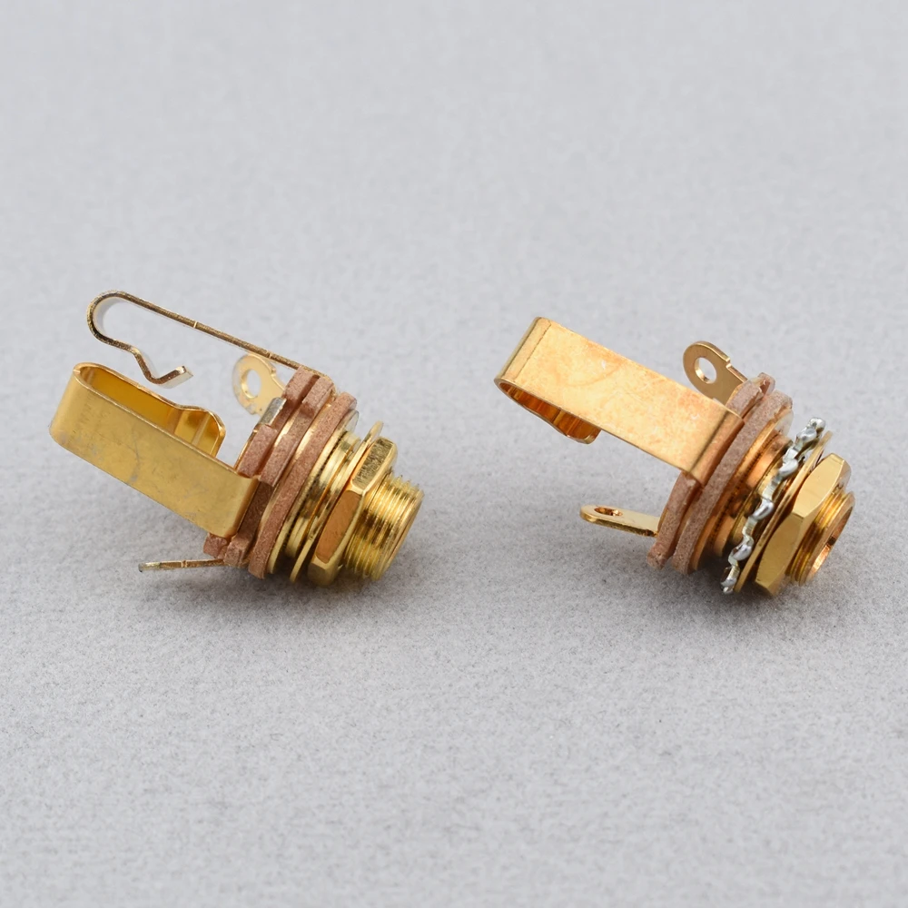 1 Piece 6.35mm Active/Passive Switch craft Short Open Output Jack for Electric Guitar Bass- US(Origin)