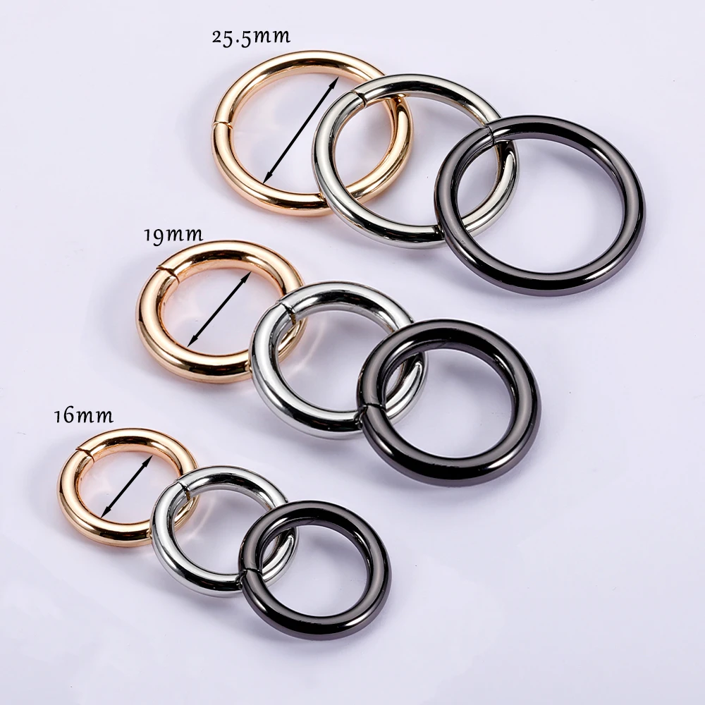 50pcs/lot Wholesale Closed Circle Jump Rings Necklace Bracelet Earring Pendant Connectors DIY Making Jewelry Crafts Accessories