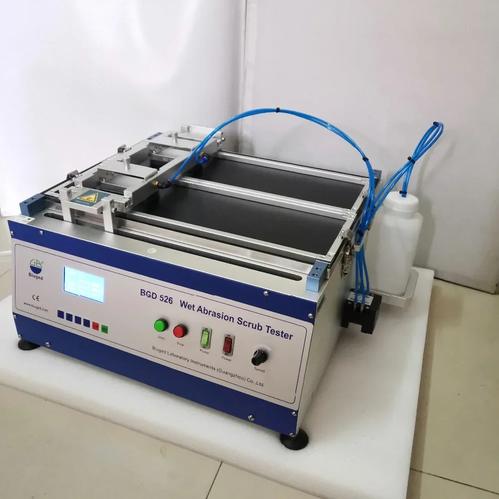 BGD 526 Wet Abrasion Scrub Tester Paint Coating Washability & Abrasion Testing Machine 110V/220V detail image 3