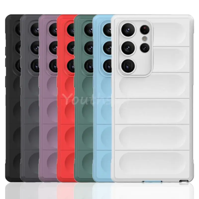 Durable Silicone TPU Rubber Protective Case - Anti-Drop Shockproof Cover