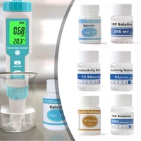 PH Buffer 12.88 MS/Cm Conductivity Salinity Calibration Solution 25Ml Buffering PH Meter Measuring Accuracy Calibration Solution 2