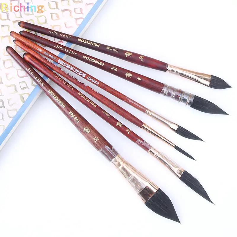 Princeton Neptune Watercolor Brushes 4750 in 7 styles