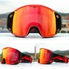 JSJM New Ski Goggles Men Women Double Layer Anti-Fog Big Ski Glasses Winter Outdoor Windproof Protection Ski Goggles Snowboard 1
