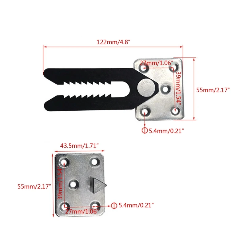 Heavy Duty Sofa Joint Snap Sectional Furniture Couch Interlocking Connector Clips Combination Buckle Sofa Accessories