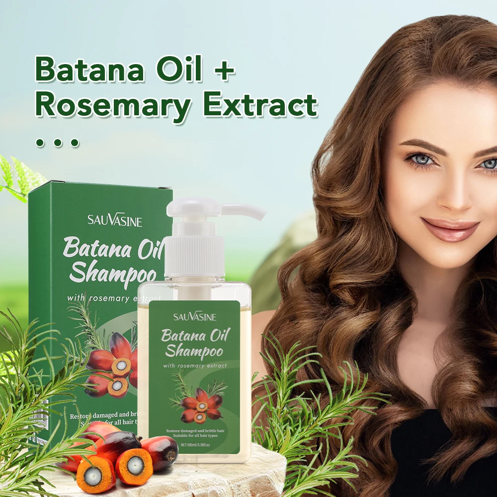 Natural Hair Growth Shampoo for Damaged Hair with Rosemary Extract