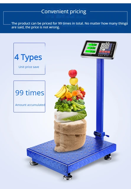 330lbs Digital Commercial Grocery Store Price Shipping Platform