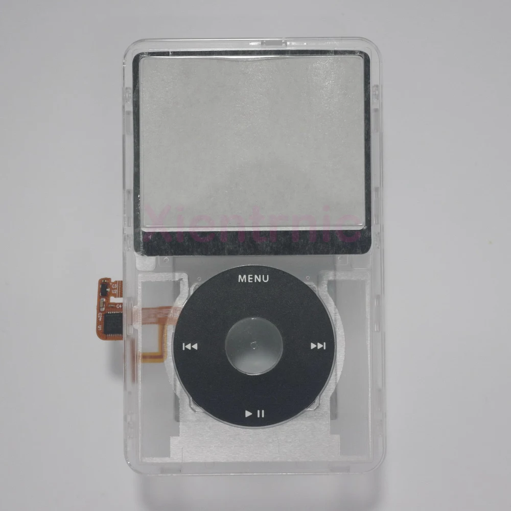 For iPod 5th Video transparent clear Front Cover panel with