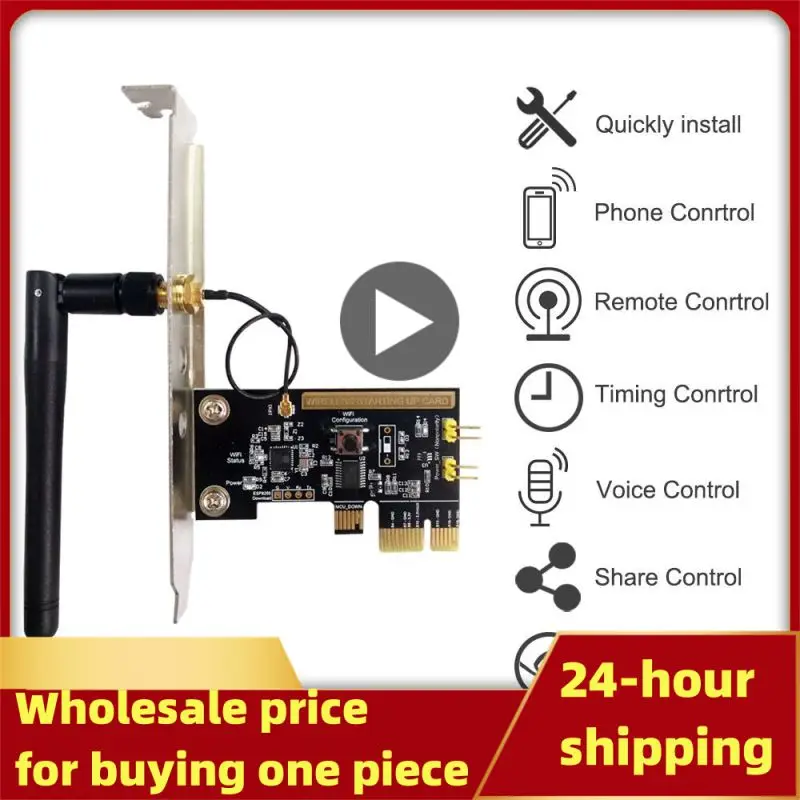 Per Alexa Smart Home Pcie Computer Remote Switch Wifi Smart Pc Start Start Up Supporto Per Scheda Di Avvio Alexa Echo Nuovo