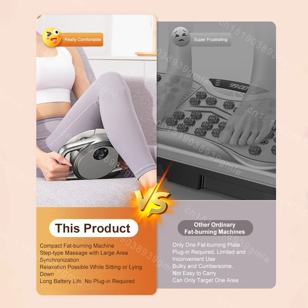 Electric Fascia Gun Back Waist Massage High Frequency Body Massager 6-Head Muscle Massager Gun Fat Removal Machine Relax Shaping