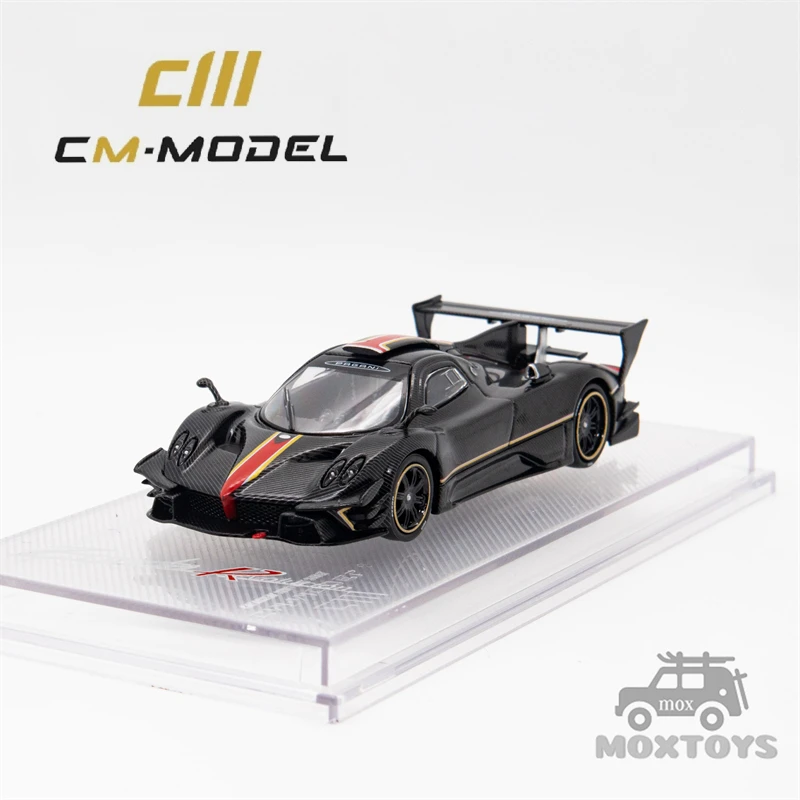 

Модель радиоуправляемого автомобиля Pagani Zonda R Evolucion, модель 1:64, полностью углеродистая, Черная