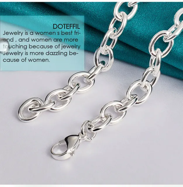 Tiffany Women's 18 Inch Sterling Silver Chain Silver Chain
