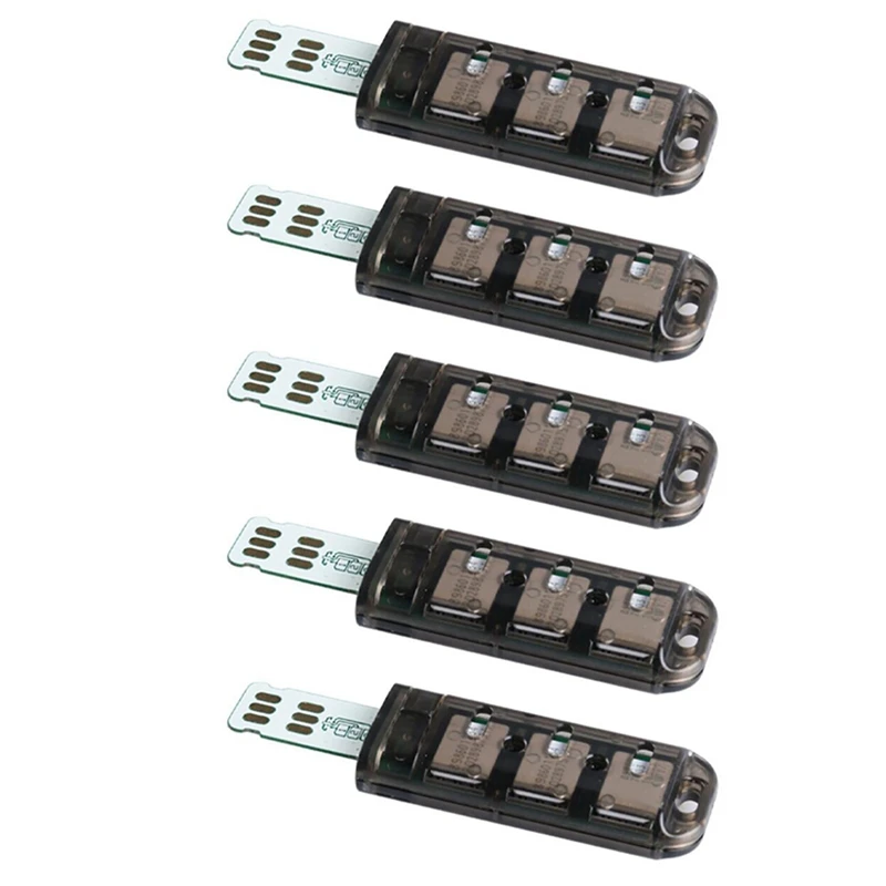 5X Adattatore Per Scheda Sim A 6 Slot Lettore Di Schede Multi-Sim Mini Sim Nano Con Interruttore Di Controllo Indipendente Per Iphone 5/6/7/8/X