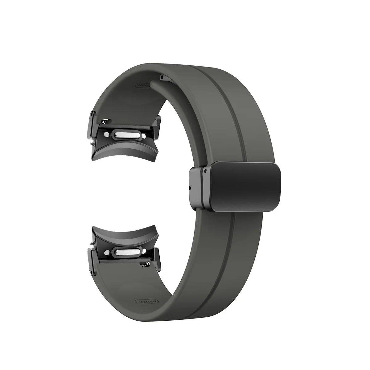 Magnetic Silicone Strap Sport Watchband - Versatile and Stylish Accessory