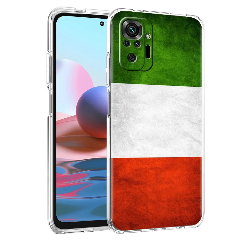 Italian Flag Soft TPU Phone Case