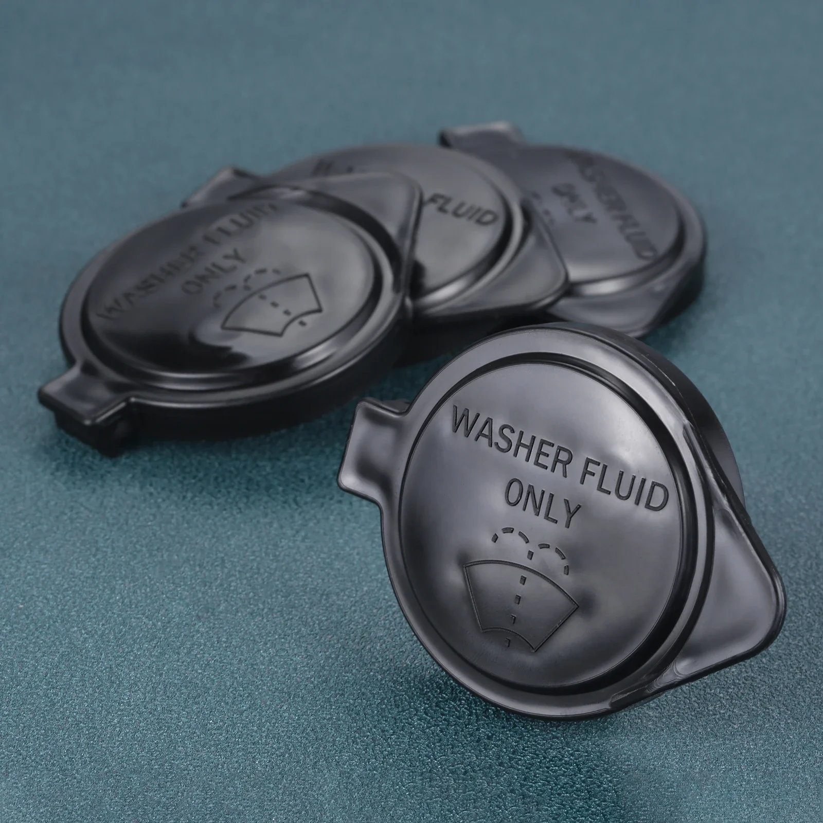 1Pc 85386-60050 Auto Windshield Washer Bottle Reservoir Cap Cover For Toyota Camry Corolla Hilux Hiace Fortuner Black Plastic