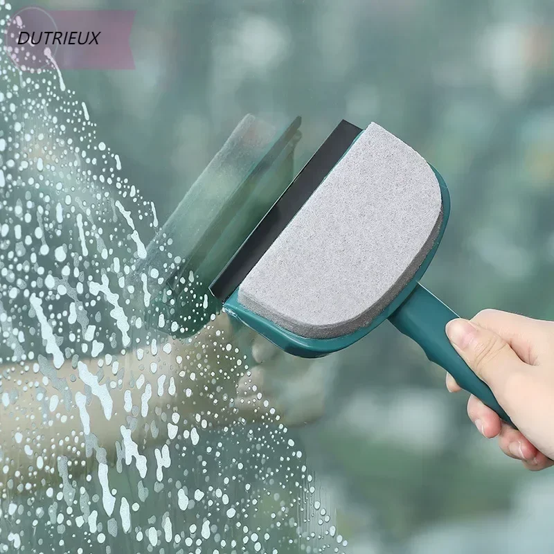 Car Window Cleaner Brush 2in1 Silicone Windshield Cleaning Wash Tool Inside Interior Auto Glass Wiper Car Accessories