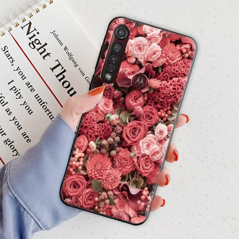 Sleek TPU Matte Soft Protective Case for Motorola Moto G8 Series