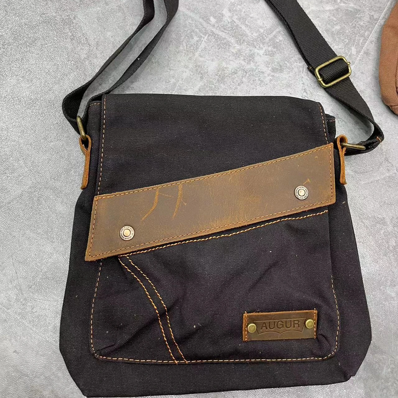 Retro Men's Canvas Shoulder Bag High-quality Men's Casual Crossbody Bags Large Capacity Handbag Messenger Bags