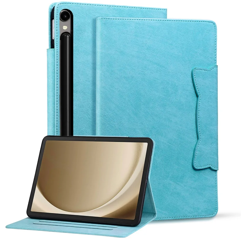 Cute Cat Design PU Leather Magnetic Tablet Cover